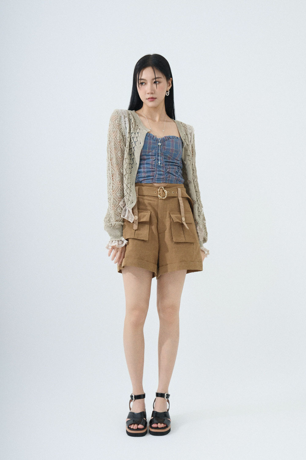 SS25_0113（外套＋上衣＋短褲）