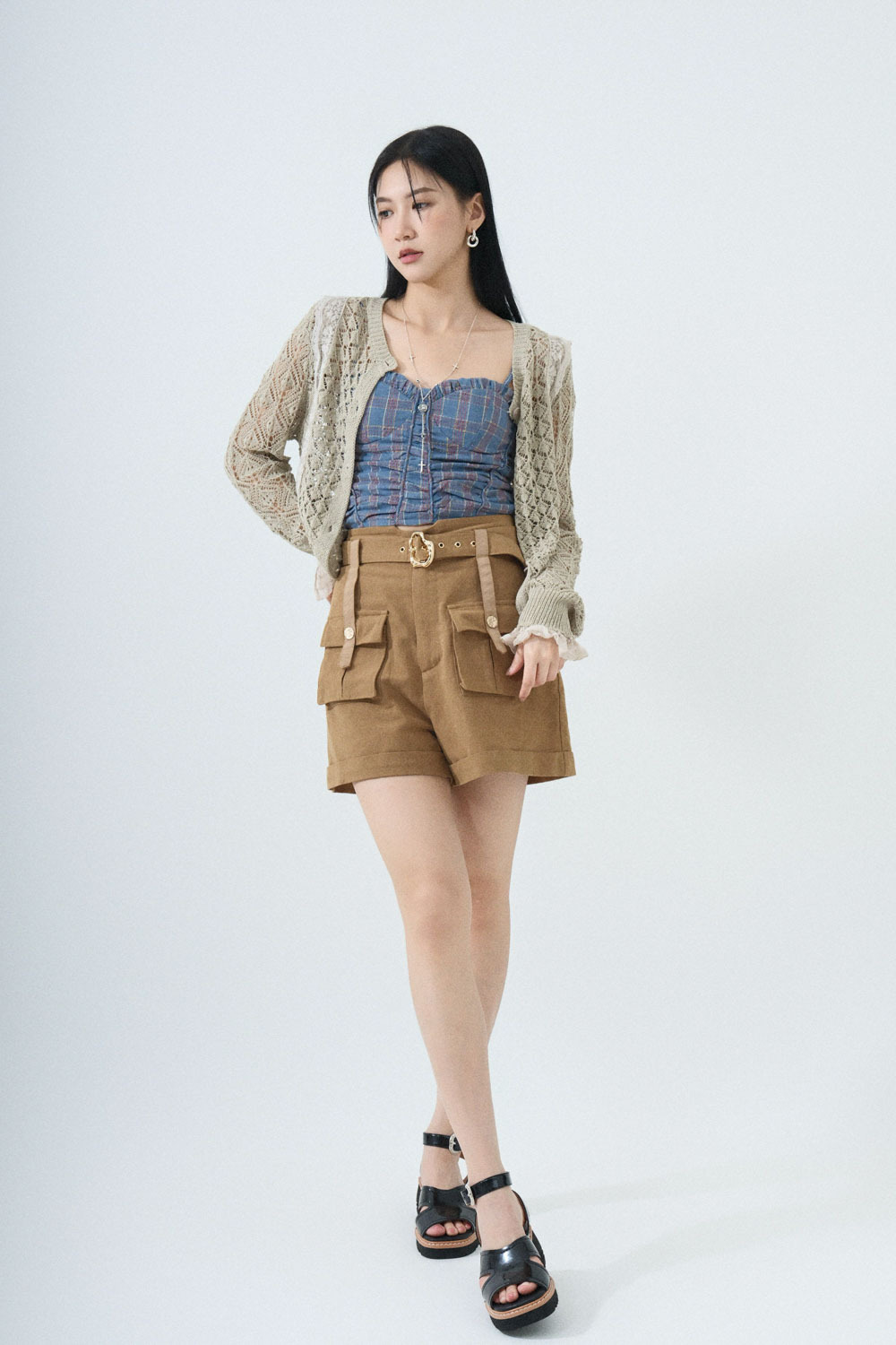 SS25_0113（外套＋上衣＋短褲）