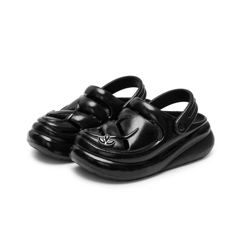 女款-Sandal Yoshi 1 泡芙洞洞鞋-黑色（U5BFCSW06U8）