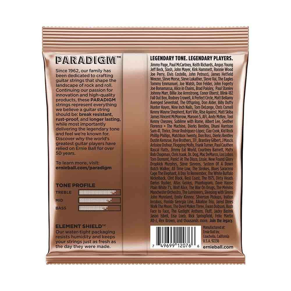 Ernie Ball Paradigm Medium Light Phosphor Bronze 2076 防斷抗鏽 民謠吉他套弦 12-54