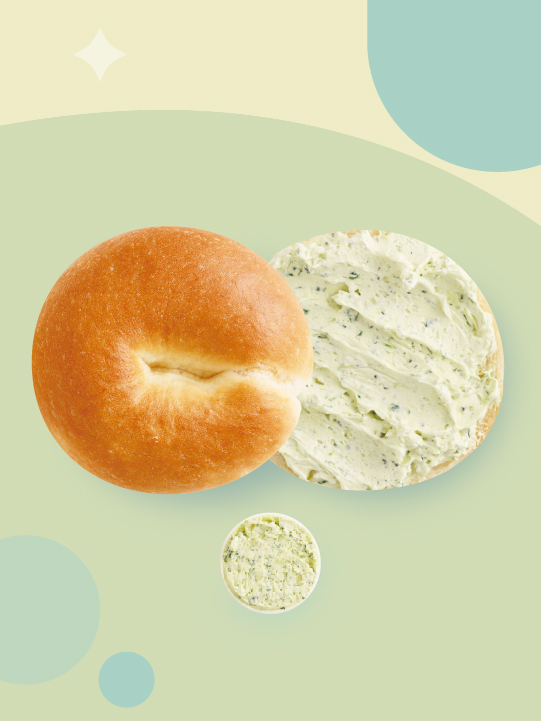 主廚大蒜抹醬貝果組(冷凍)-2入組