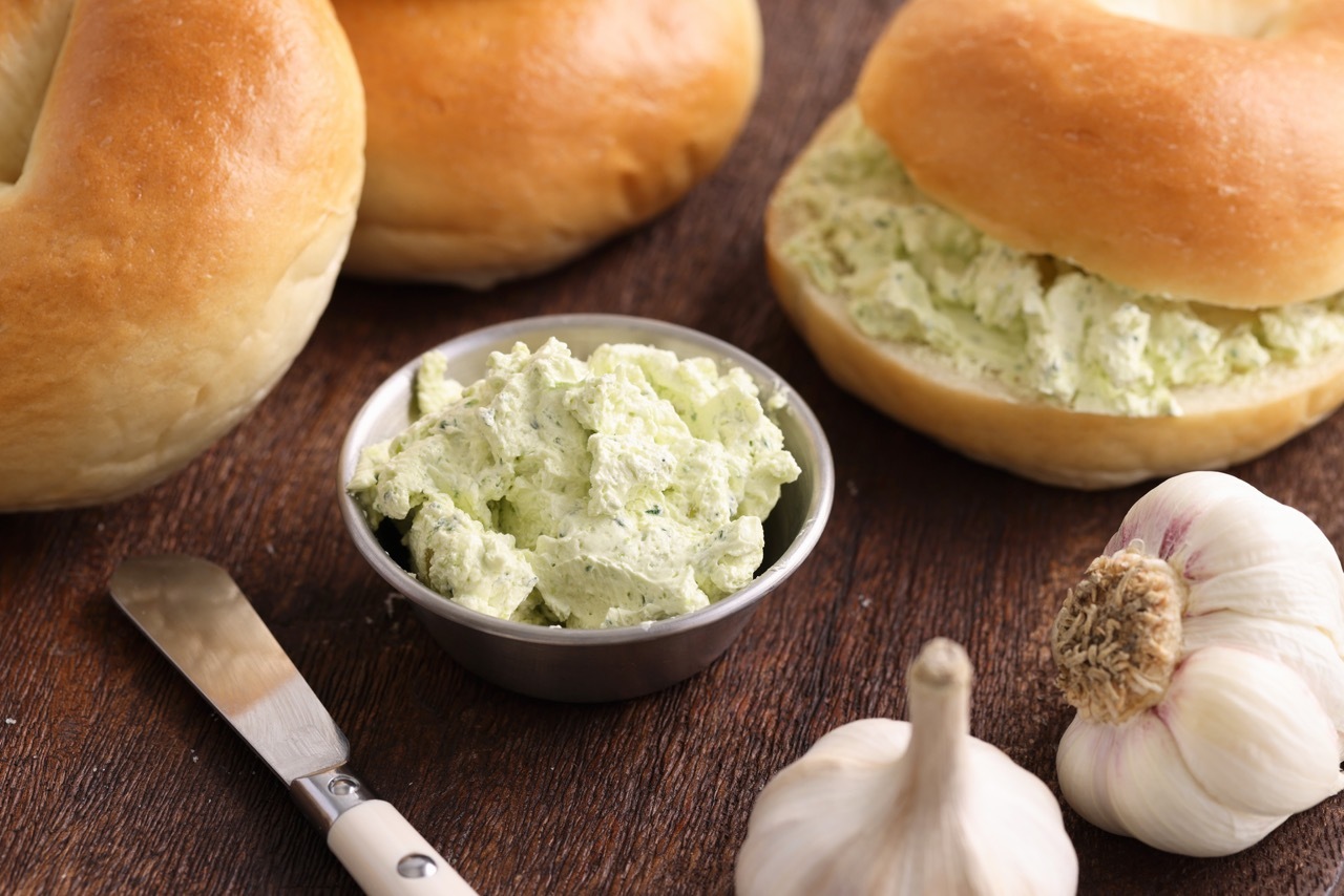 主廚大蒜抹醬貝果組(冷凍)-2入組