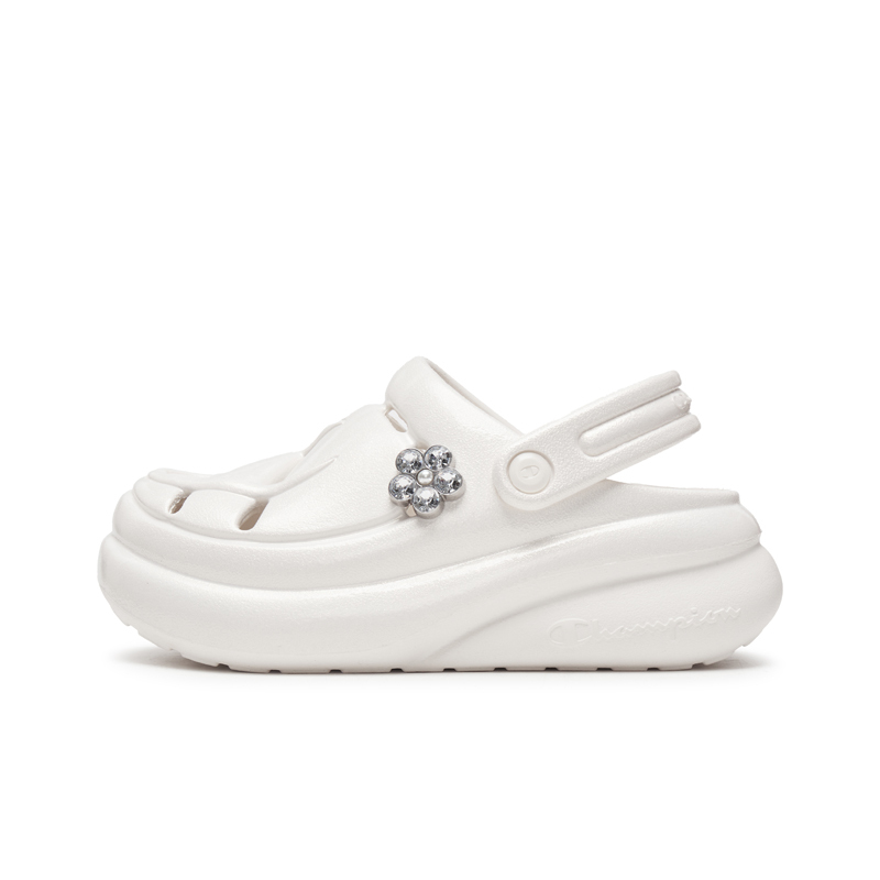 女款-Sandal Yoshi 1 泡芙洞洞鞋-奶白（U5BFCSW06B1）