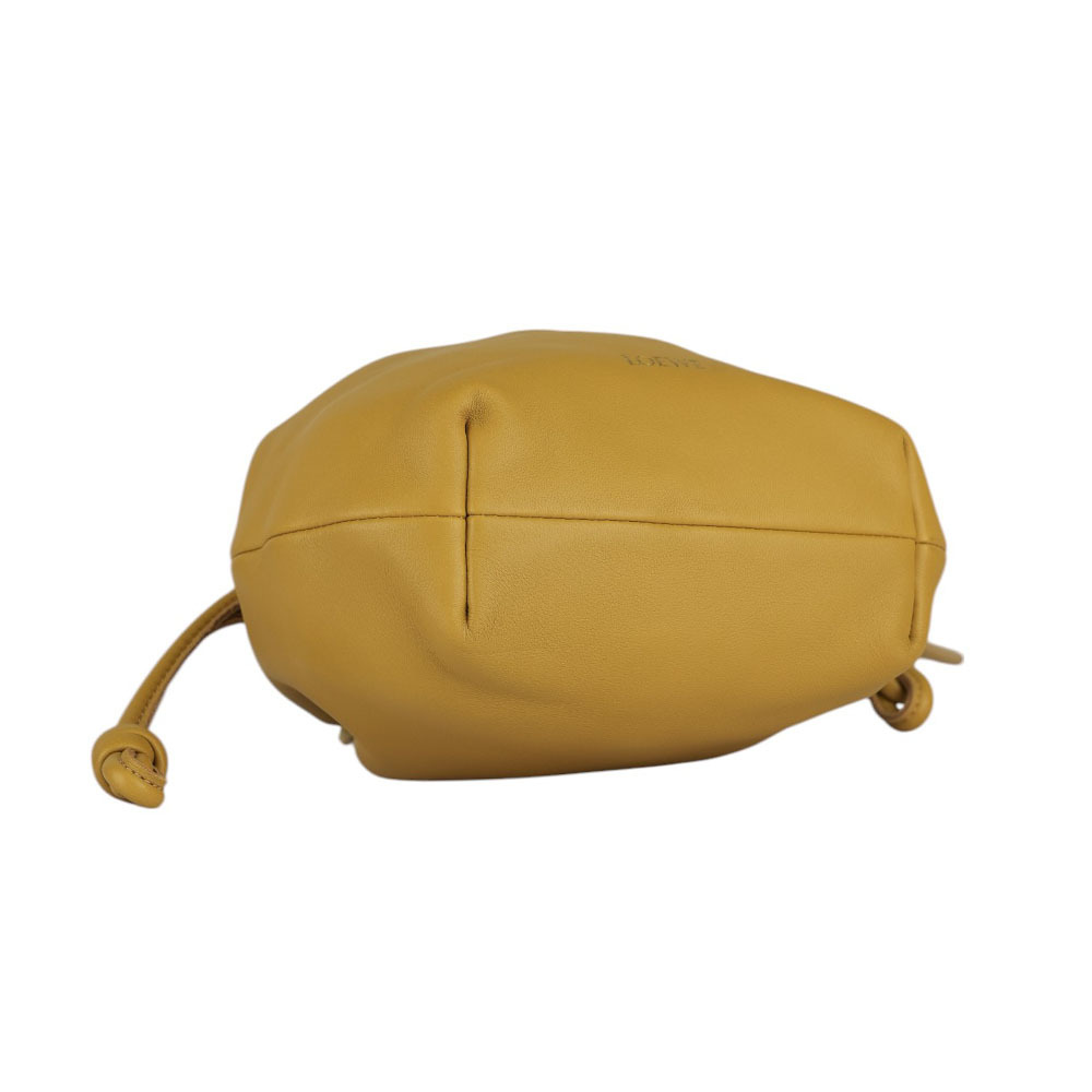 【LOEWE】Mini Flamenco 納帕小羊皮鏈帶二用包(撒哈拉棕) A914CBPX03 6715