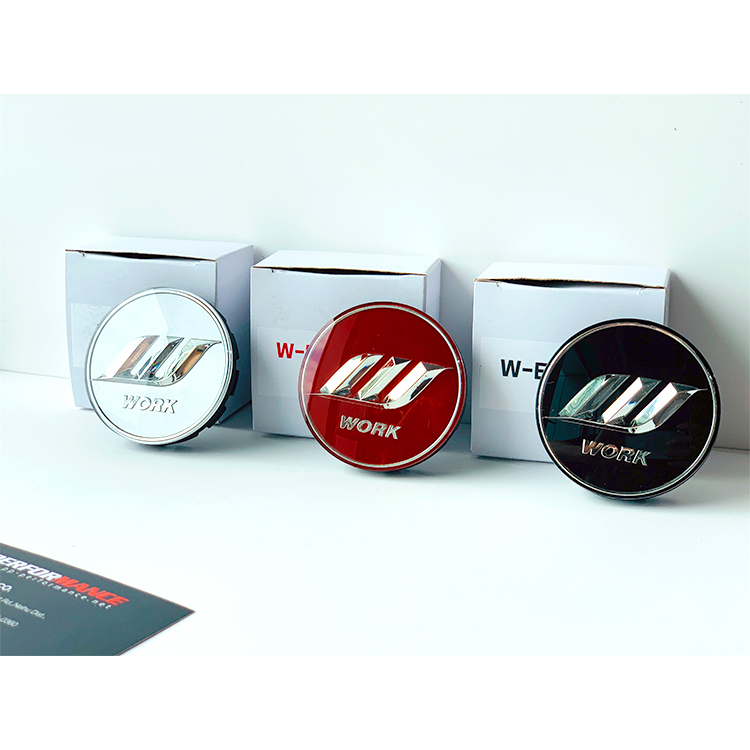 WORK 中心蓋 W字樣 GNOSIS SCHWERT Seeker 等鋁圈適用