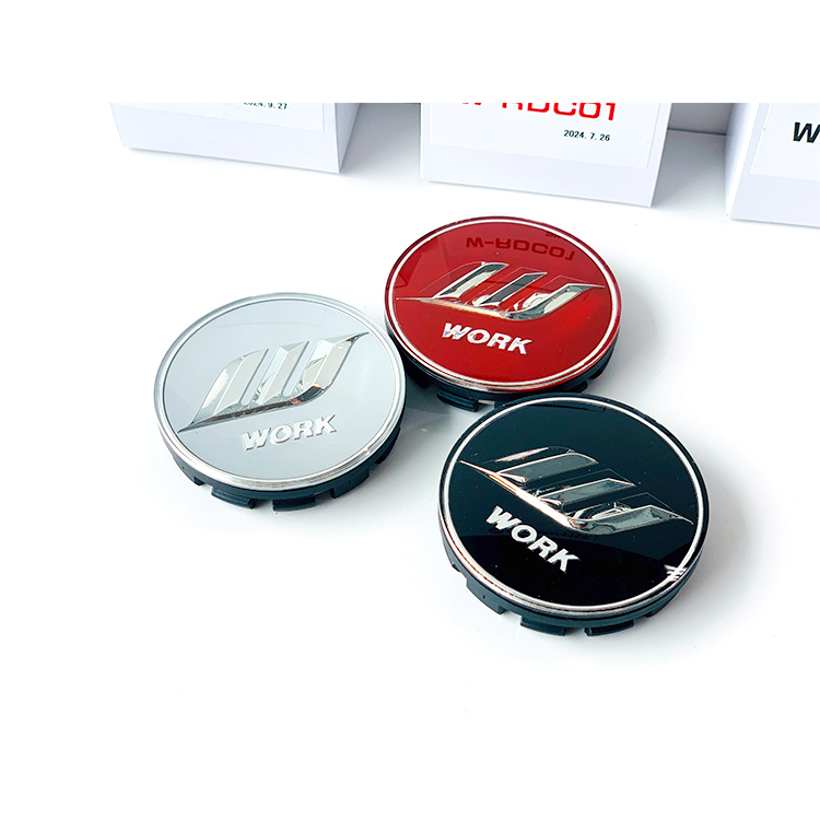 WORK 中心蓋 W字樣 GNOSIS SCHWERT Seeker 等鋁圈適用