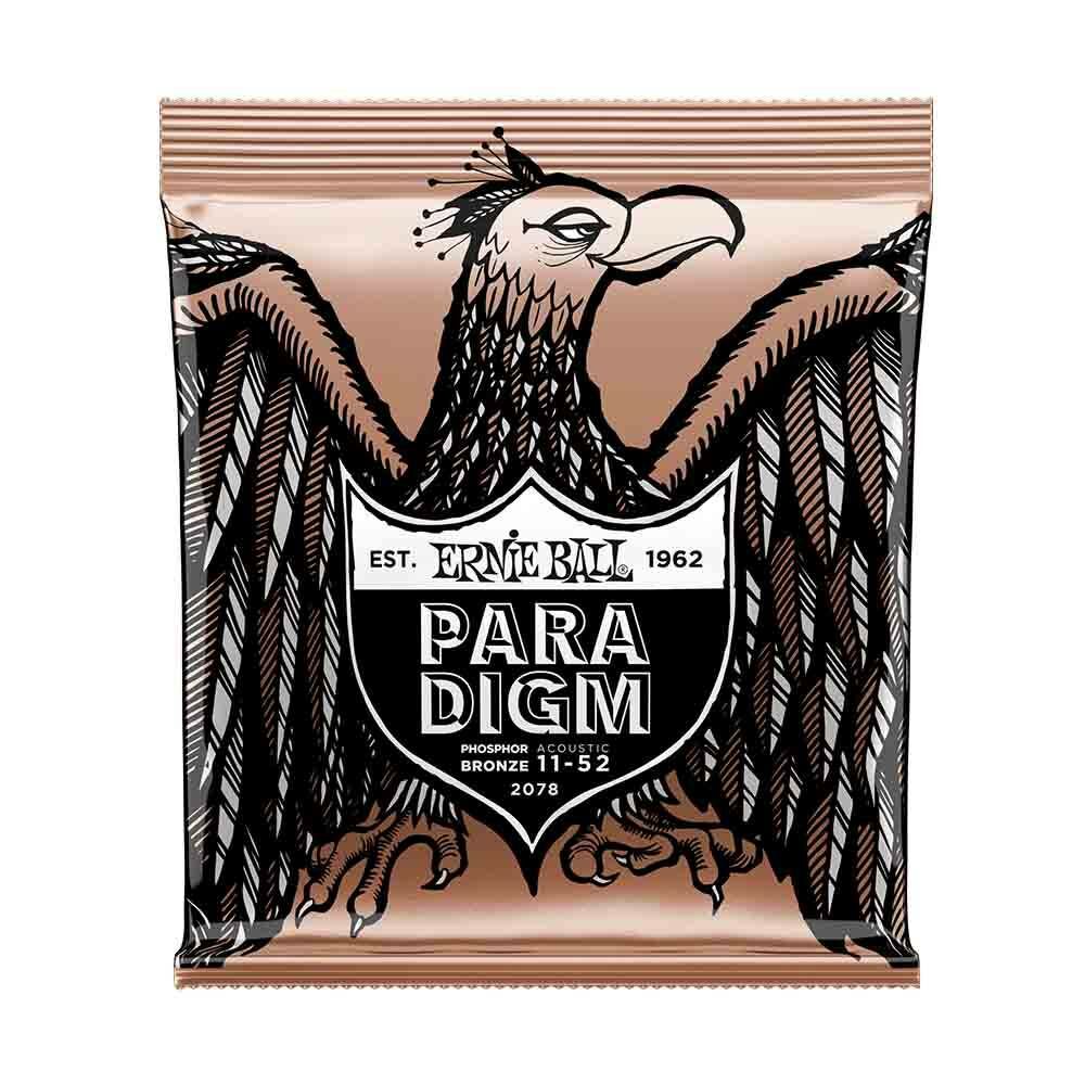 Ernie Ball Paradigm Light Phosphor Bronze 2078 防斷抗鏽 民謠吉他套弦 11-52