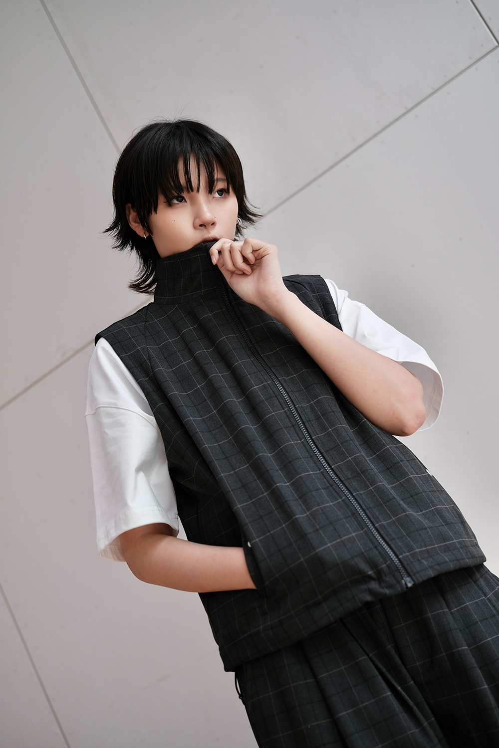 NURARI 戰術背心 格紋 黑/灰格 25 S/S 25+ Civ. Affluent Vest