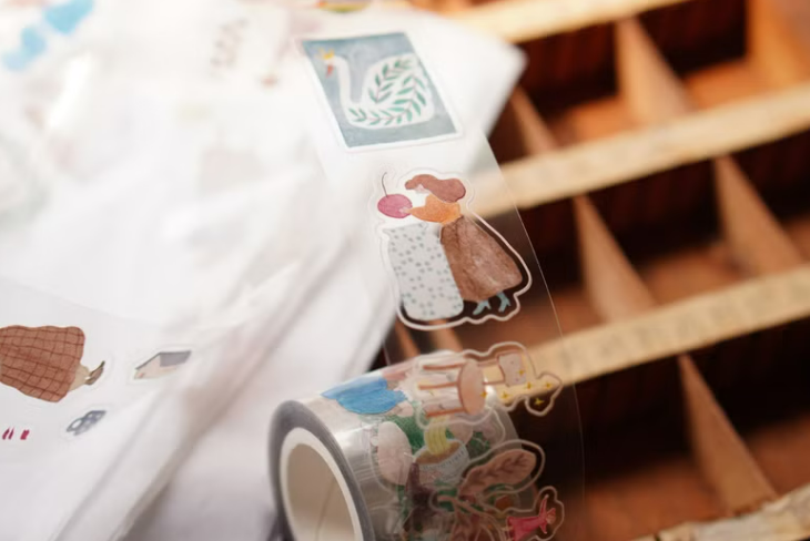 a lovely day 亮面PET膠帶 割型｜森空Mori Sora Handmade 臺灣