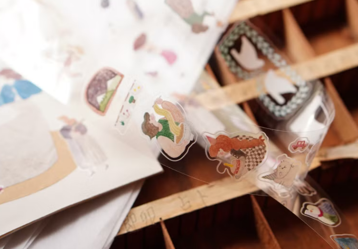 a lovely day 亮面PET膠帶 割型｜森空Mori Sora Handmade 臺灣