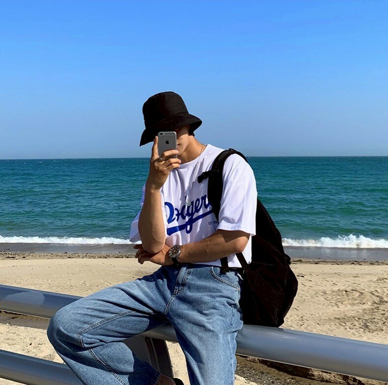 自訂款 Dodgers美式草寫短T IM80908