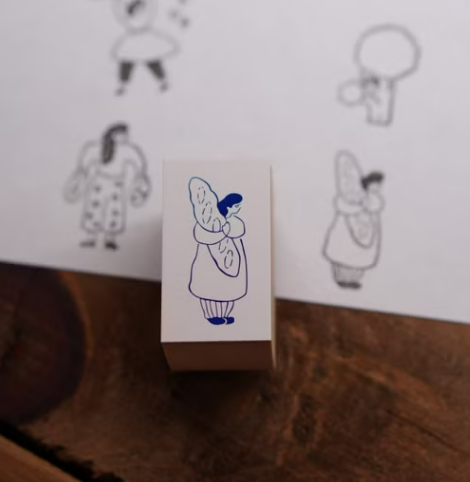 麵包日 木製印章｜森空 Mori Sora Handmade 臺灣