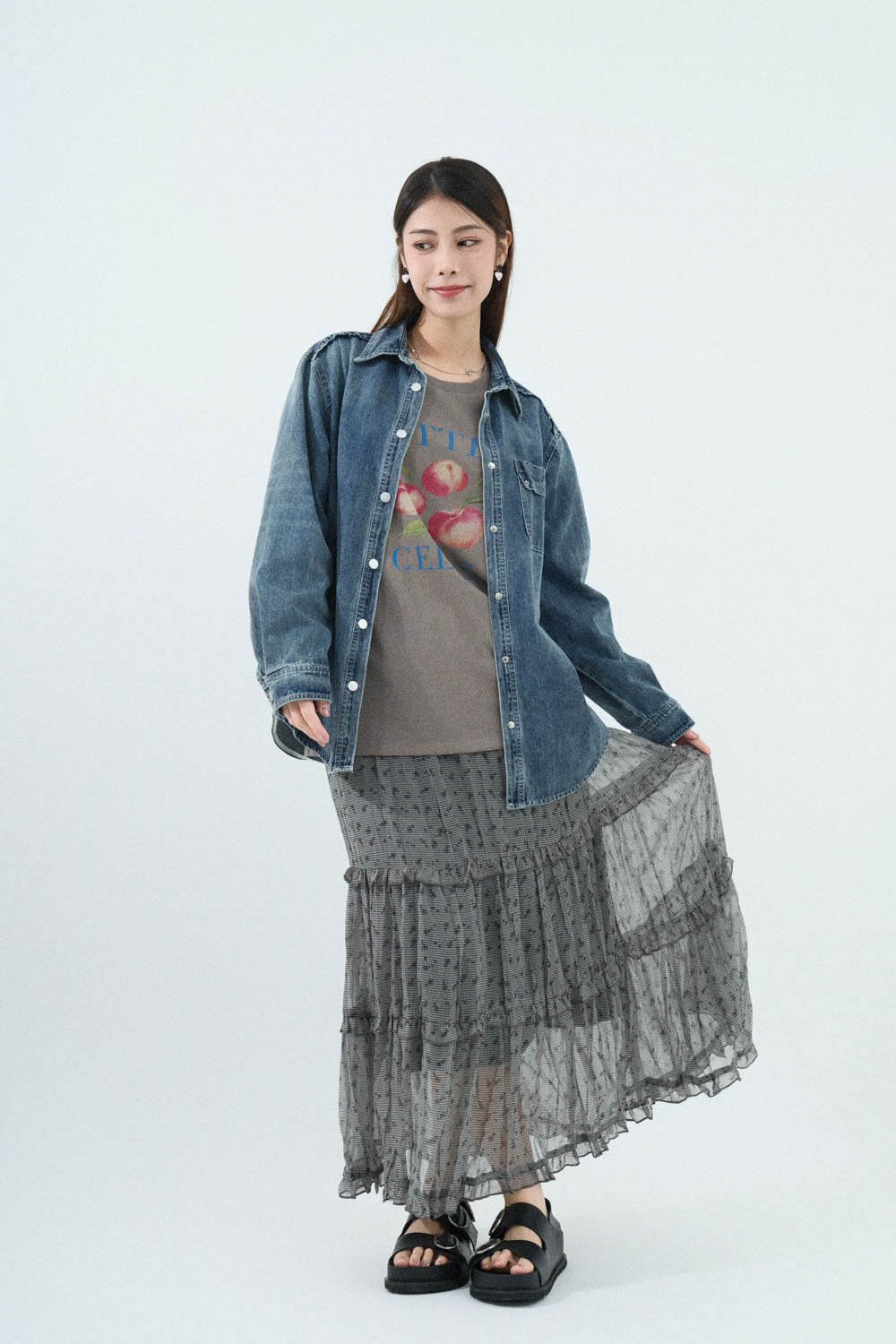 SS25_0118（外套＋Tee＋半截裙）