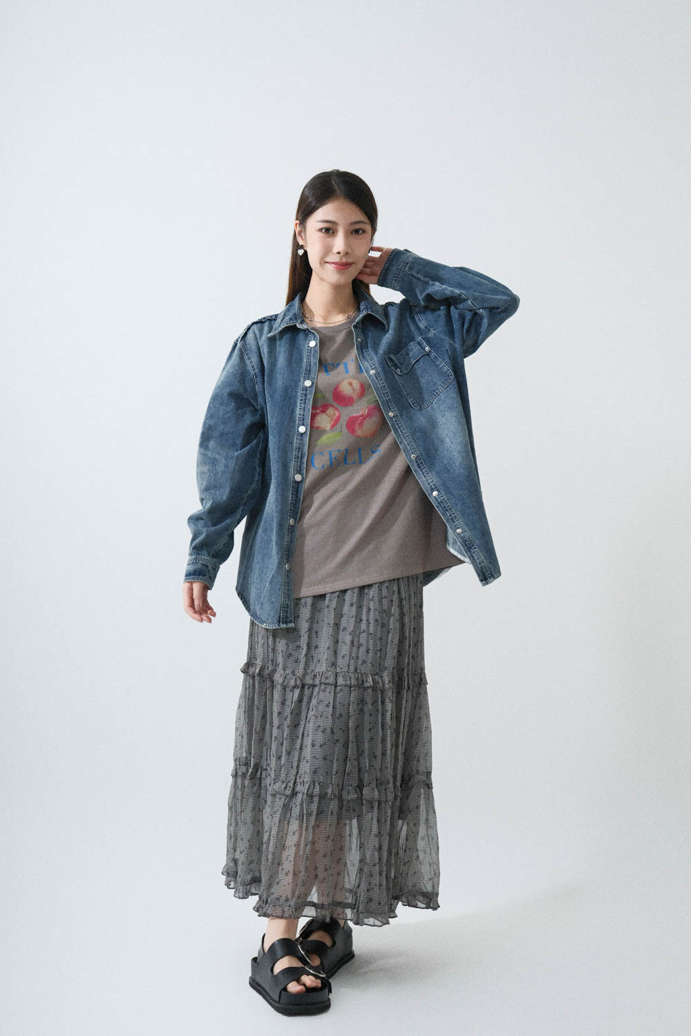 SS25_0118（外套＋Tee＋半截裙）