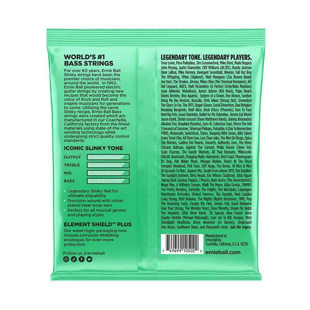 Ernie Ball Hyper Slinky 2841 鎳纏繞 電貝斯套弦 40-100