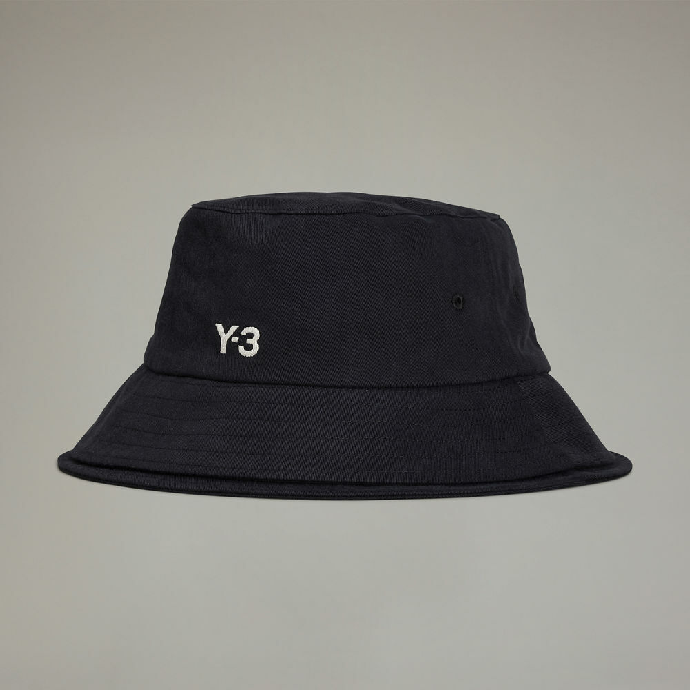 【 Y-3 STRP B HAT 漁夫帽 - 黑 】