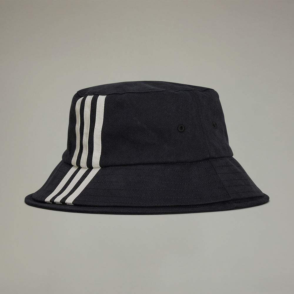 【 Y-3 STRP B HAT 漁夫帽 - 黑 】