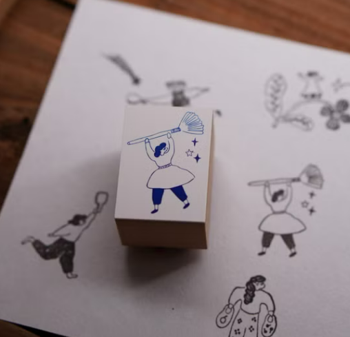 星掃 木製印章｜森空 Mori Sora Handmade 臺灣