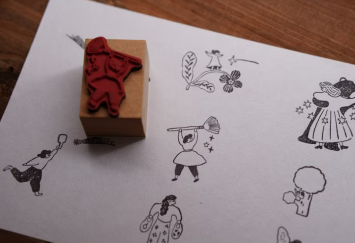 星掃 木製印章｜森空 Mori Sora Handmade 臺灣