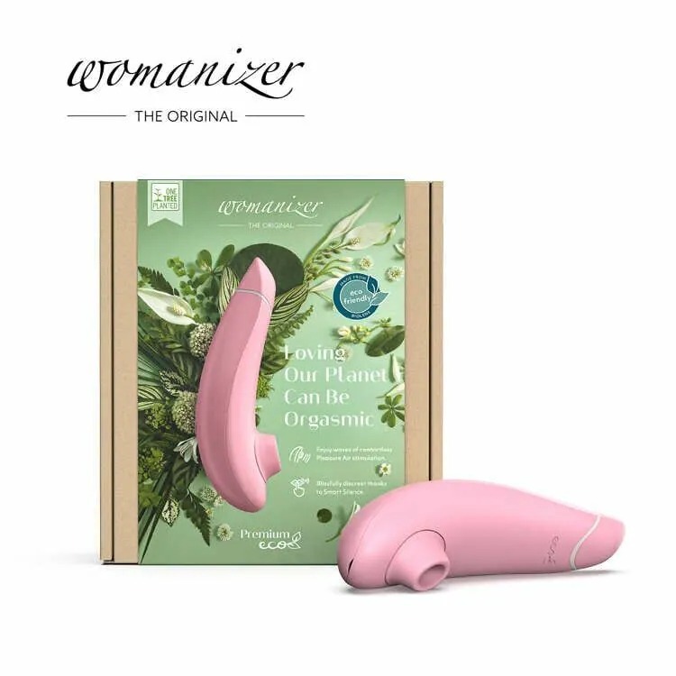 Womanizer｜德國 PREMIUM eco 環保 電動吸吮器 - 粉紅