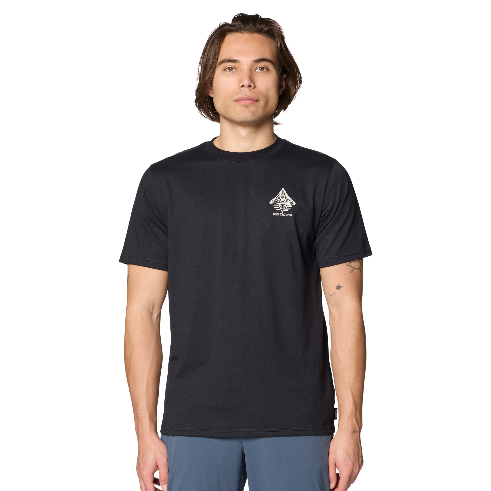 Mountain Hardwear / 100%純棉 / 男款  Journey™ Short Sleeve / 黑 (MHW2110731010)