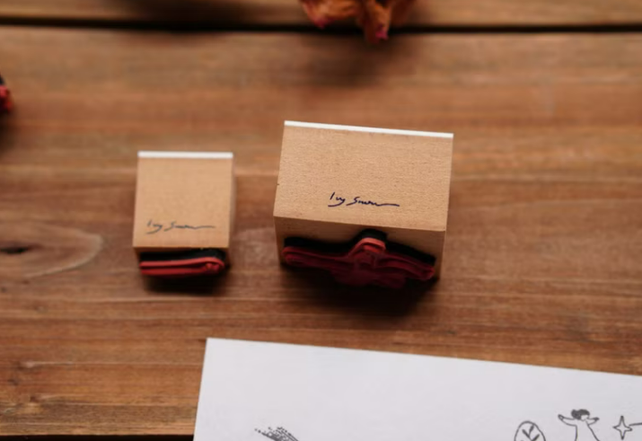 流星女孩A 木製印章｜森空 Mori Sora Handmade 臺灣