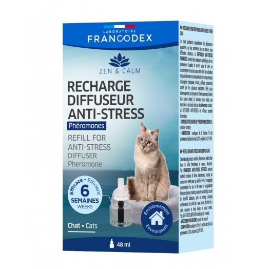Francodex 貓用．寧神香氛擴散器套裝補充裝48ml