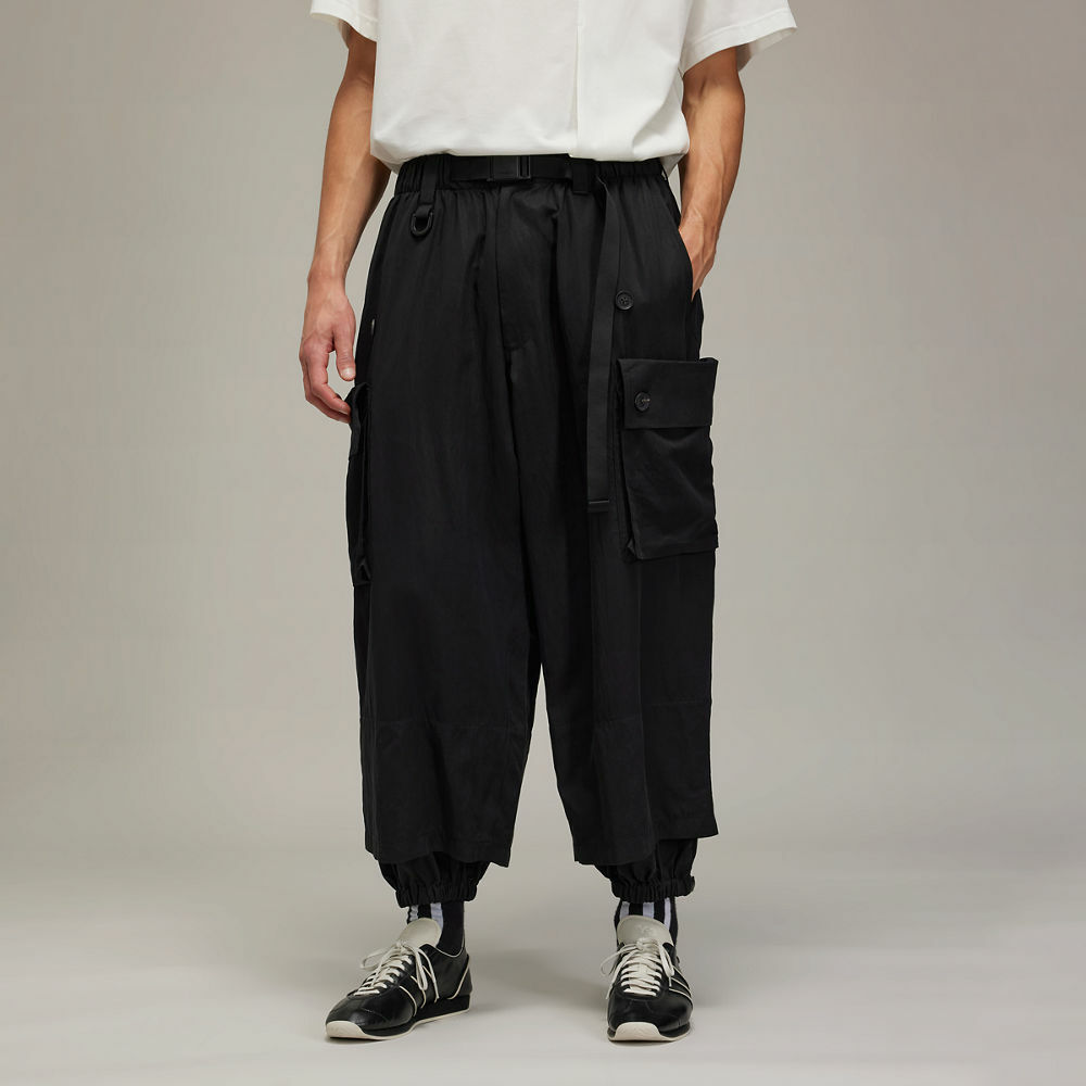 【 Y-3 M WTWILL CRG PN 工裝長褲 - 黑 】