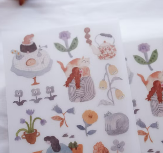 轉印貼 孤色調 (2入)｜森空  Mori Sora Handmade 臺灣