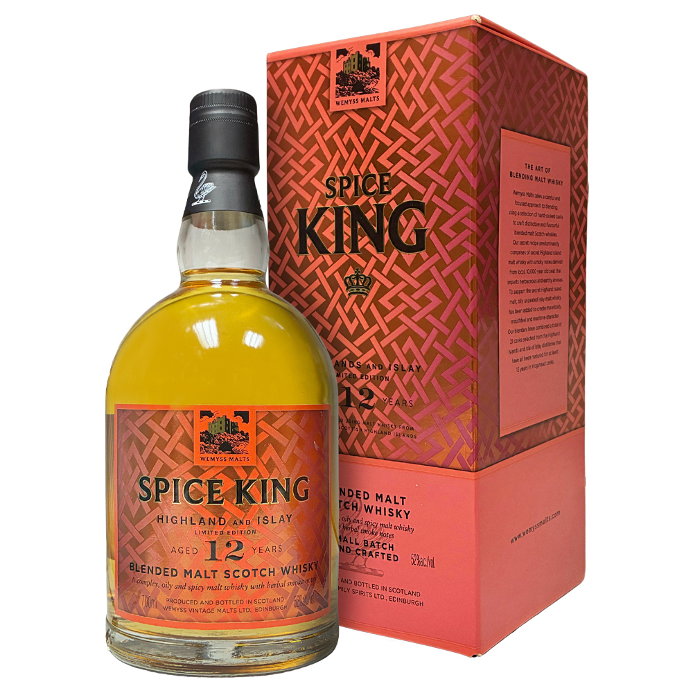 Wemyss Malts Spice King 2021 12 Years Old Blended Malt Whisky 52%