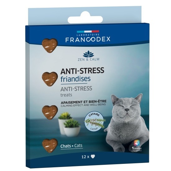 Francodex Anti Stress Treats Catnip For Cats 12pcs