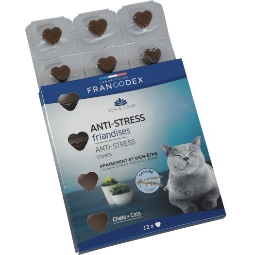 Francodex Anti Stress Treats Catnip For Cats 12pcs