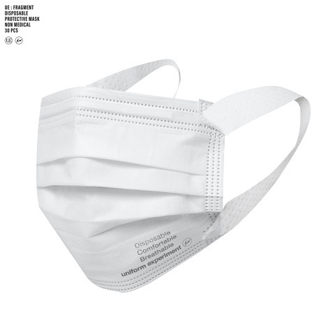 uniform experiment DISPOSABLE PROTECTIVE MASK SET (30 PCS) 非醫療用口罩