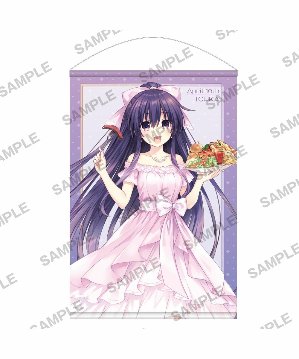 預購-『約會大作戰DATE A LIVE』十香誕生祭2025 B2掛軸【日本進口精品】