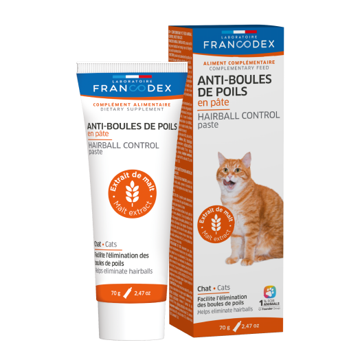 Francodex 貓用去毛球膏 70g（營養保健）