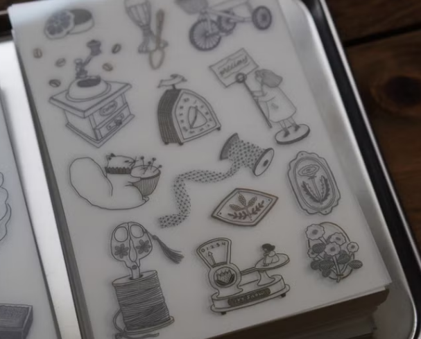 轉印貼 My Precious B(2入)｜森空  Mori Sora Handmade 臺灣