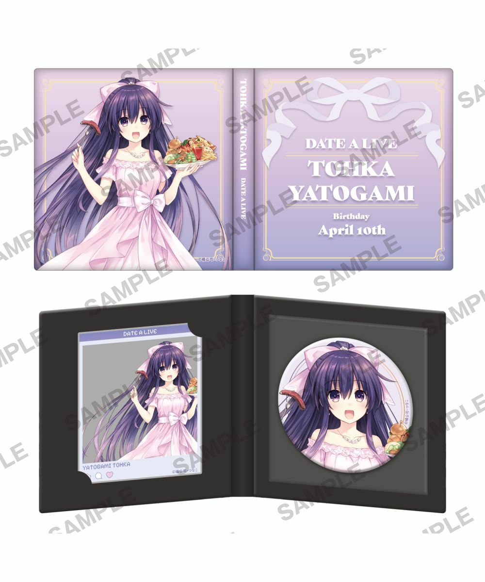 預購-『約會大作戰DATE A LIVE』十香誕生祭2025 徽章＆壓克力小卡套組【日本進口精品】