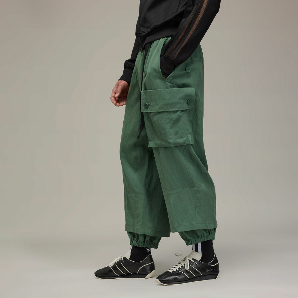 【 Y-3 M WTWILL CRG PN 工裝長褲 - 綠 】