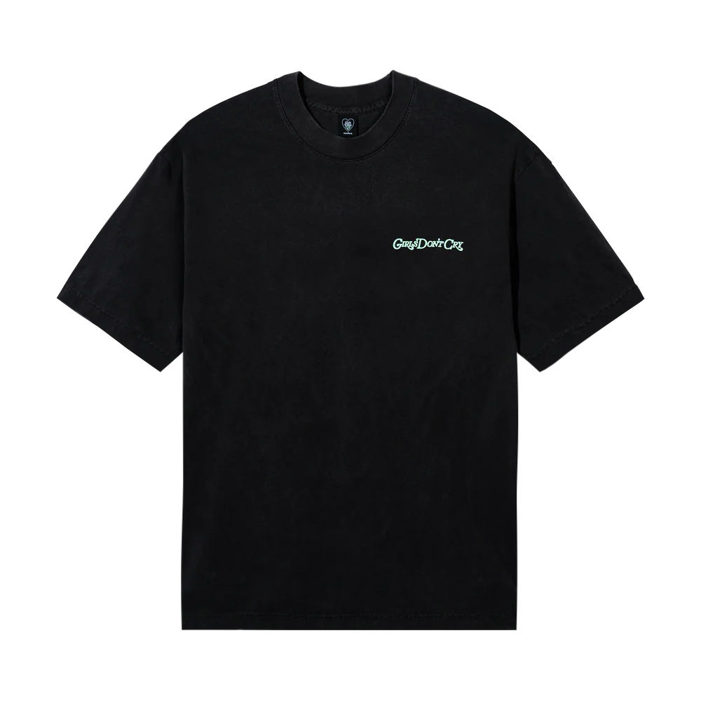 VERDY GIRLS DON'T  CRY TEE ANGEL GREEN SIZE L