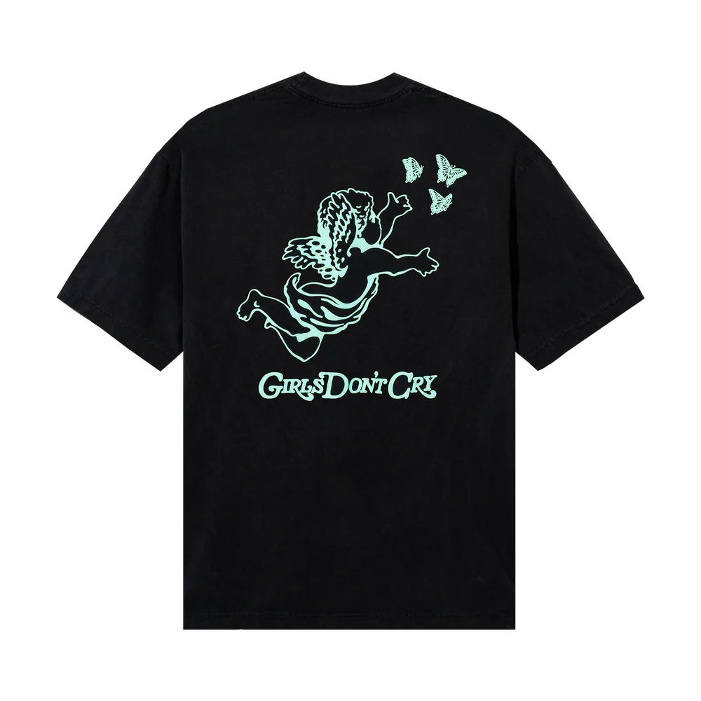 VERDY GIRLS DON'T  CRY TEE ANGEL GREEN SIZE L