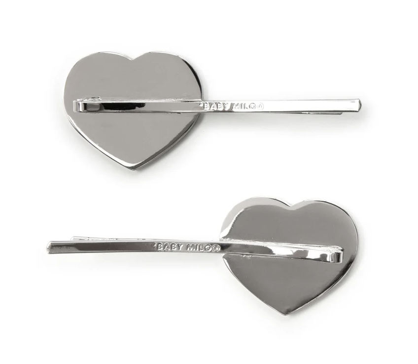 2025SS A BATHING APE BAPE BABY MILO HAIR CLIP SET 粉紅 愛心 髮夾 小猴子 現貨 AL20182307