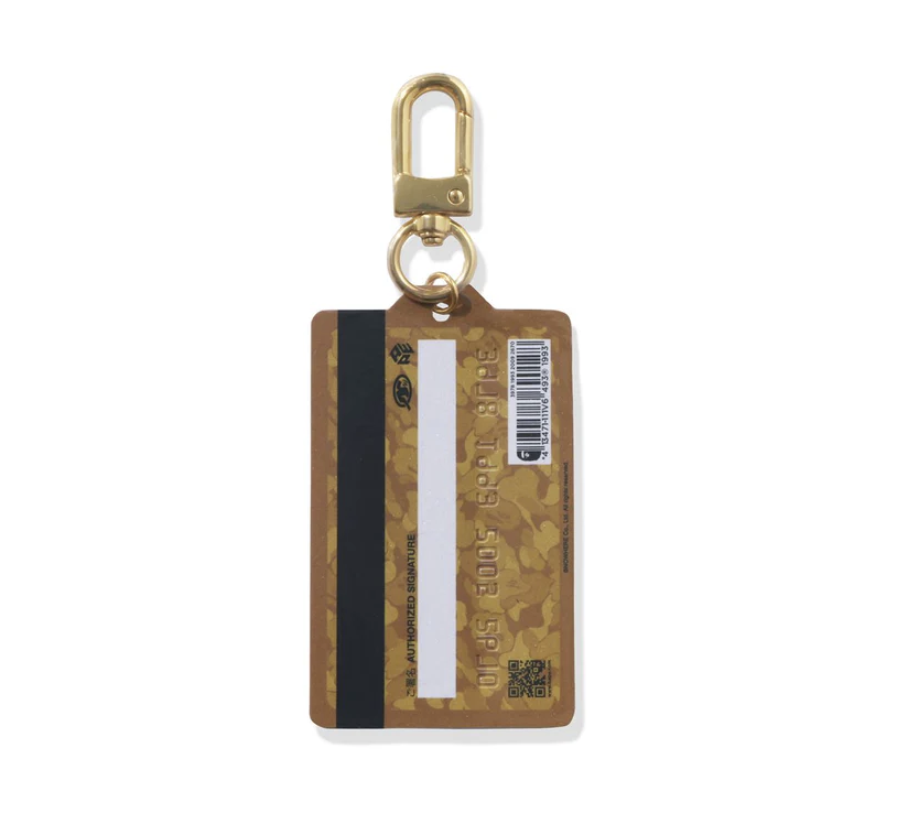 2025SS A BATHING APE BAPE CARD KEYCHAIN 會員卡 鑰匙圈 現貨 1L30182006