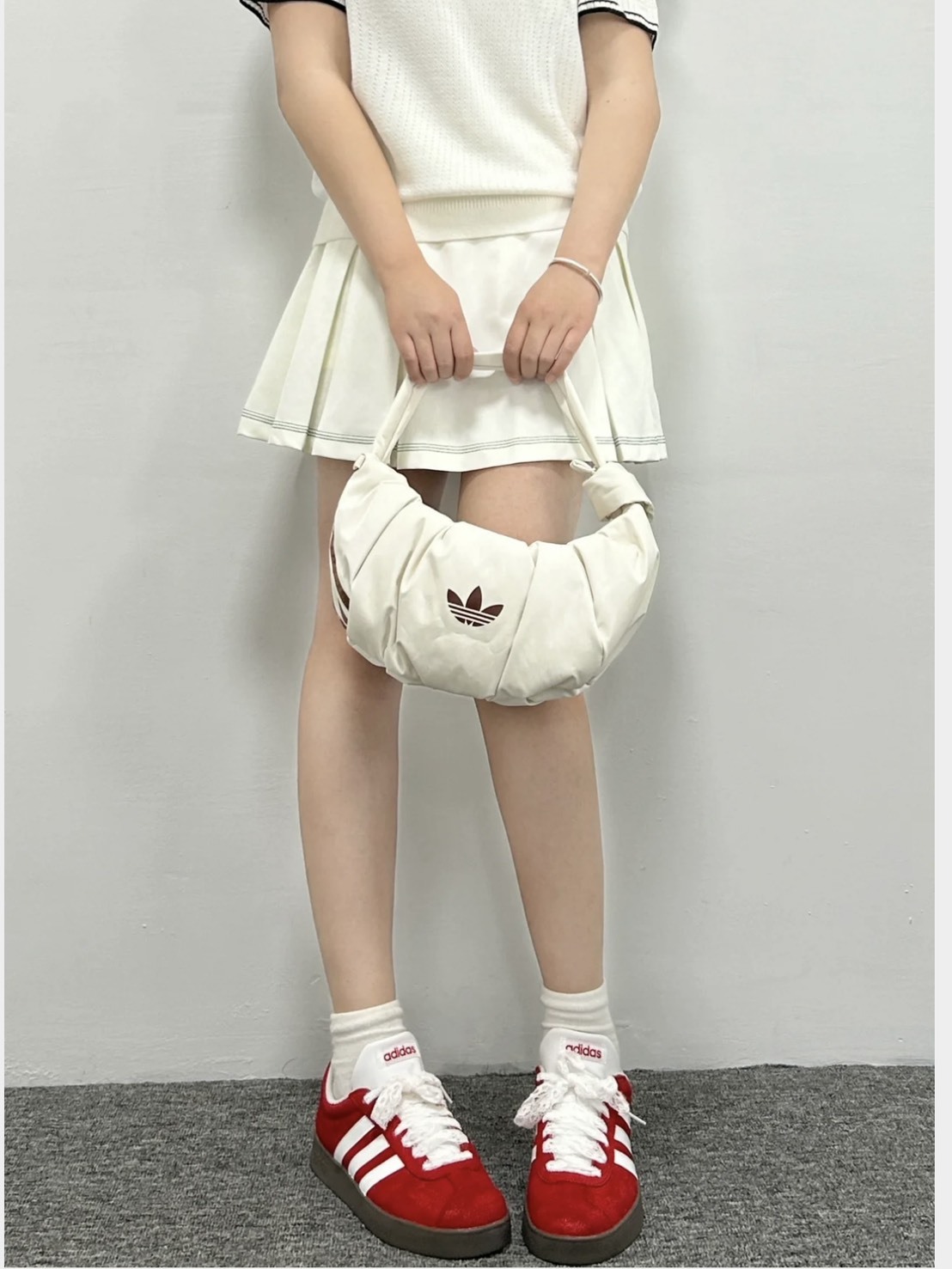 【預購】ADIDAS ORIGINALS 皺褶牛角包 小款 2色 KA9200