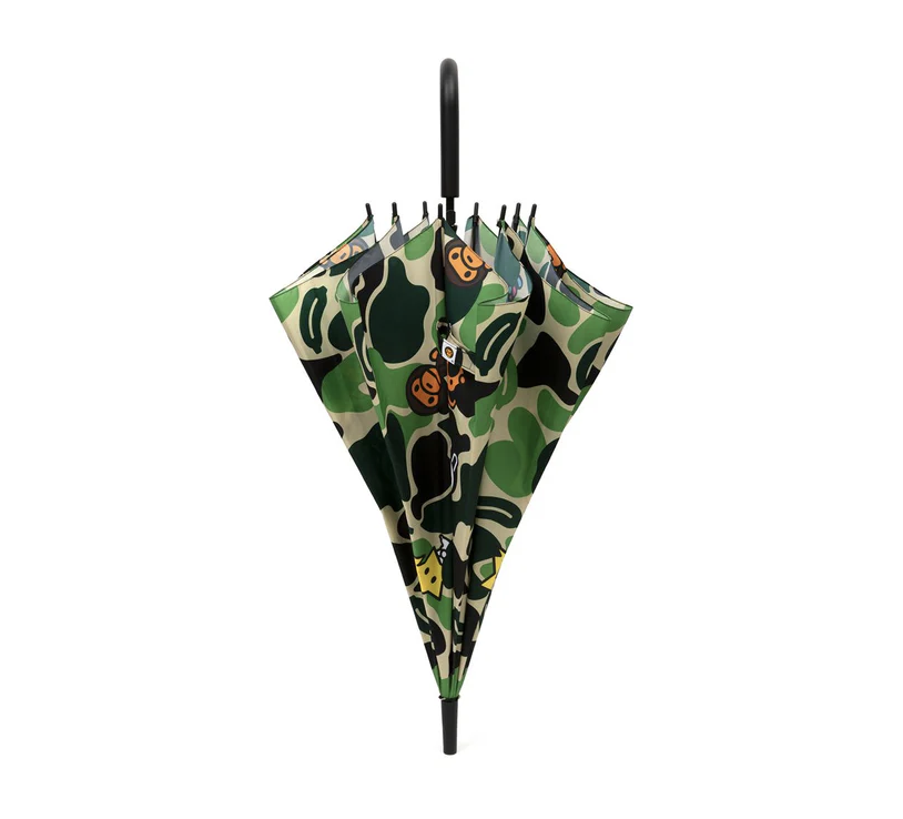 2025SS BAPE APE NEW ABC MILO ALL FRIENDS UMBRELLA 雨傘 迷彩 小猴子 現貨 AL20182304