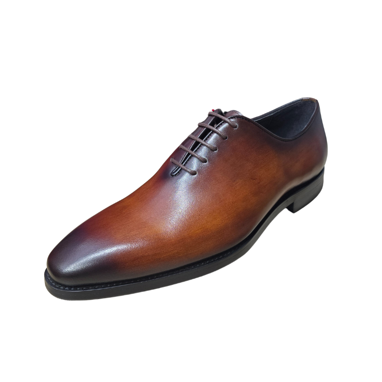 Revic 男裝皮鞋 | OF-46 | 啡色全裁牛津皮鞋