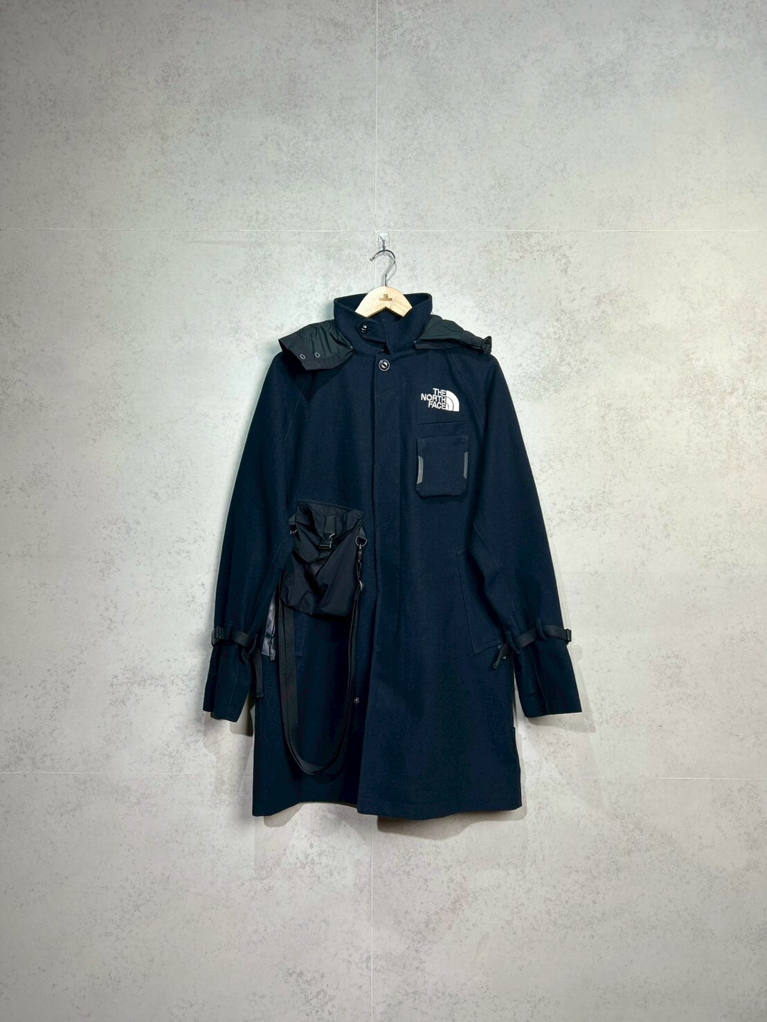 Kazuki Kuraishi × The North Face Black Series Navy Rework Coat SIZE S