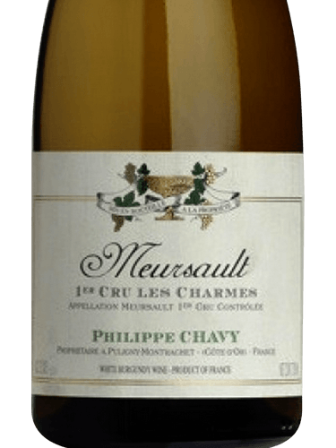 Philippe Chavy Meursault 1er Cru Charmes 2021