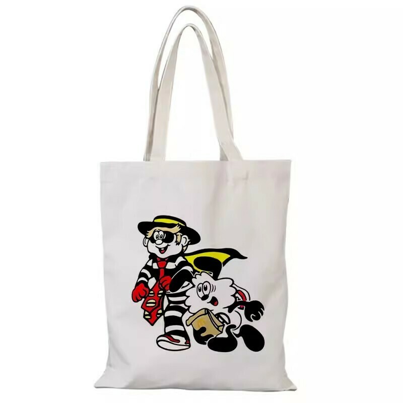 VERDY x McDonald's CANVAS TOTE BAG 漢堡神偷