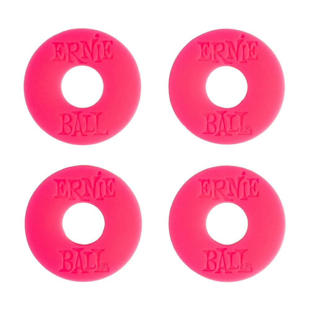 ERNIE BALL STRAP BLOCKS 背帶扣 背帶固定環 一組4片/P05623 PINK 粉紅色