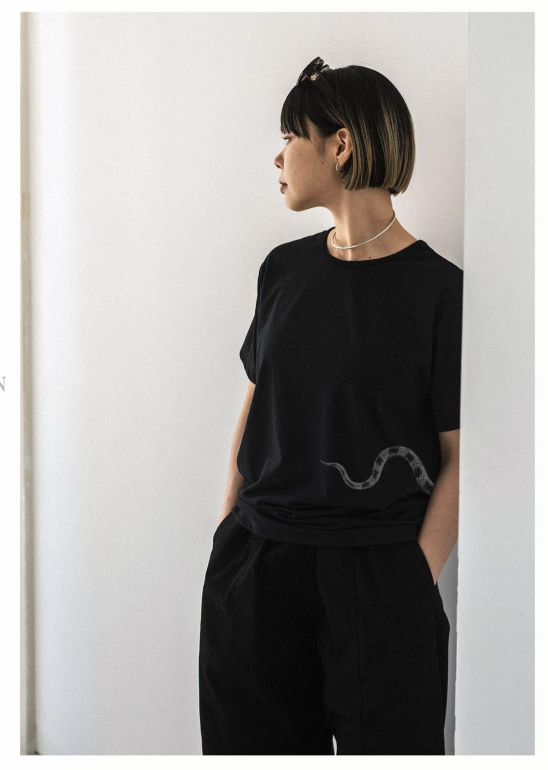 Black Sign Jonston "Serpens" Cooling Underwear / Black